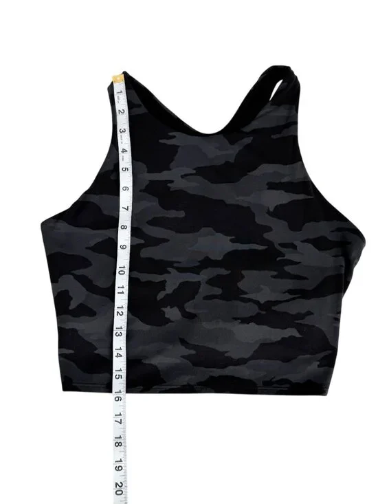Athleta Conscious Crop D-DD+ Tank Black Camo Athleisure XL - Picture 5 of 7